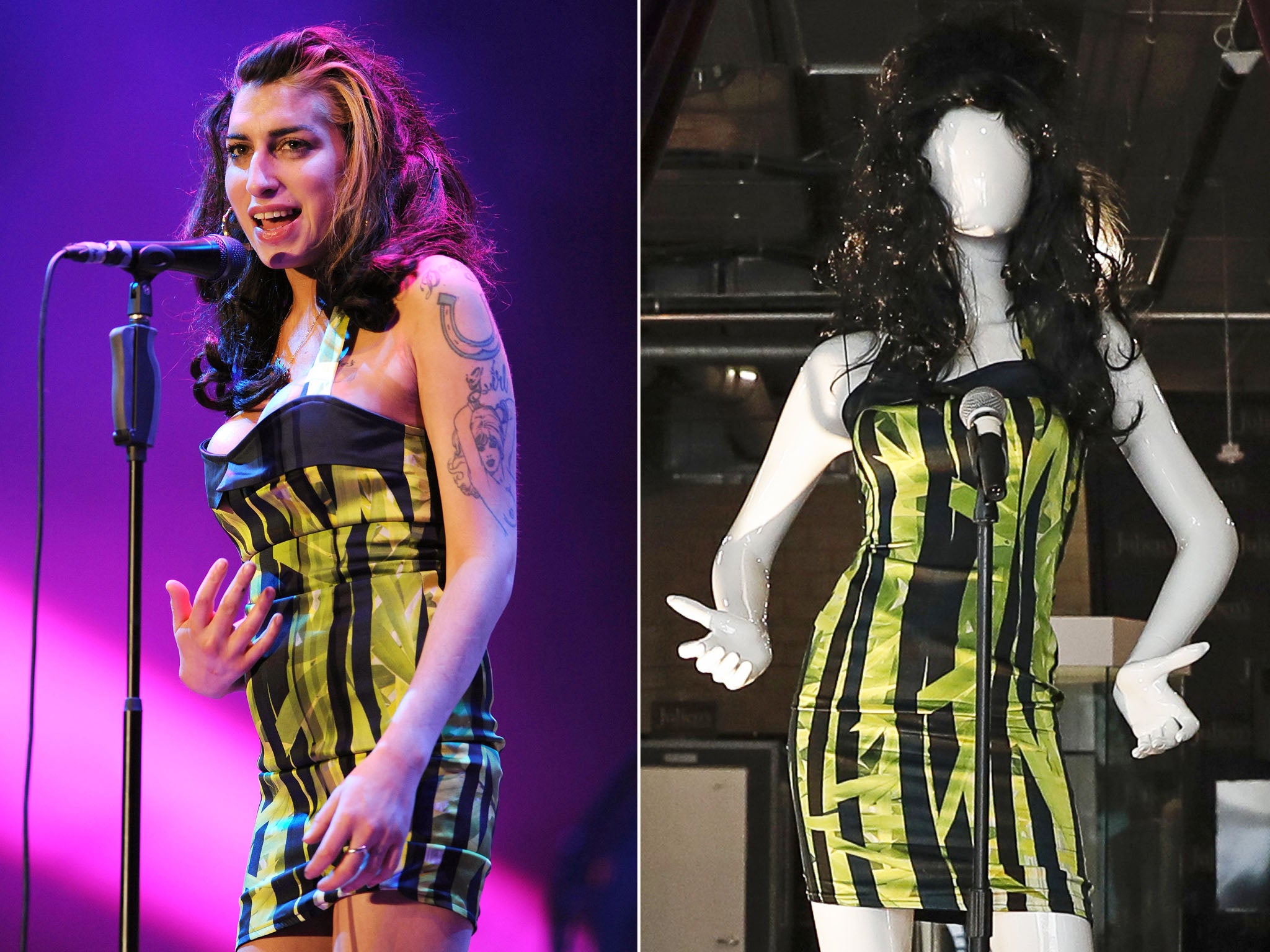 Amy Winehouse dress worn for final stage performance sells for £180,000